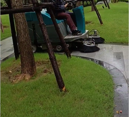 電動掃地車屆的扛把子，清晨雨掃拖一體機，客戶性價比的首選品牌！